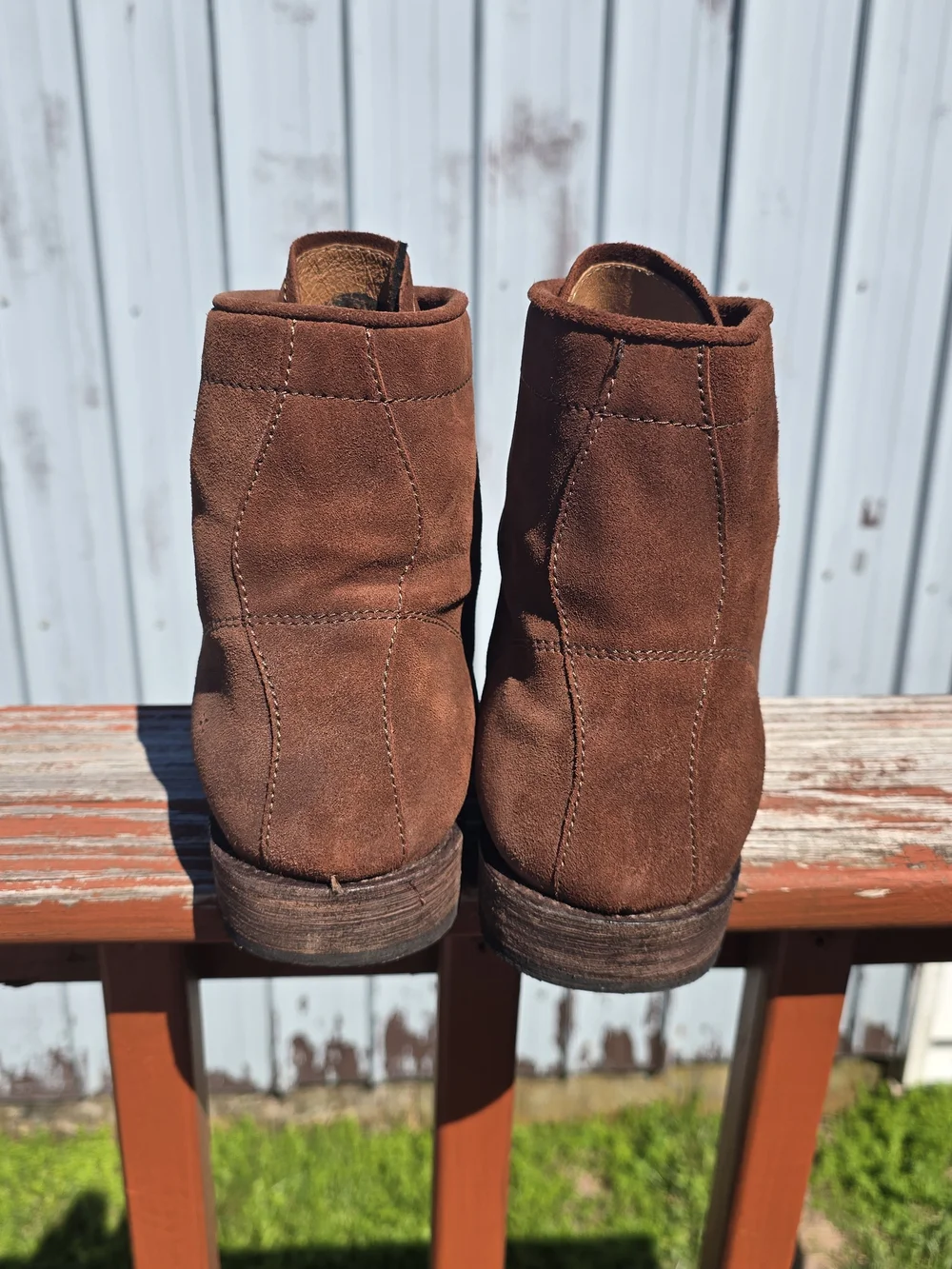 Fyre Brown Suede Tyler Lace Up Boots